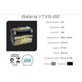 BATERIA YTX9-BS